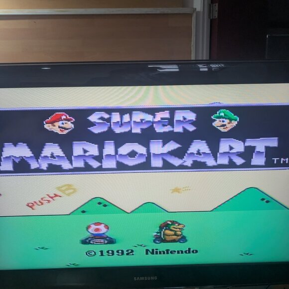 Super Mario Kart - Super Nintendo SNES -Tested - Picture 3 of 3